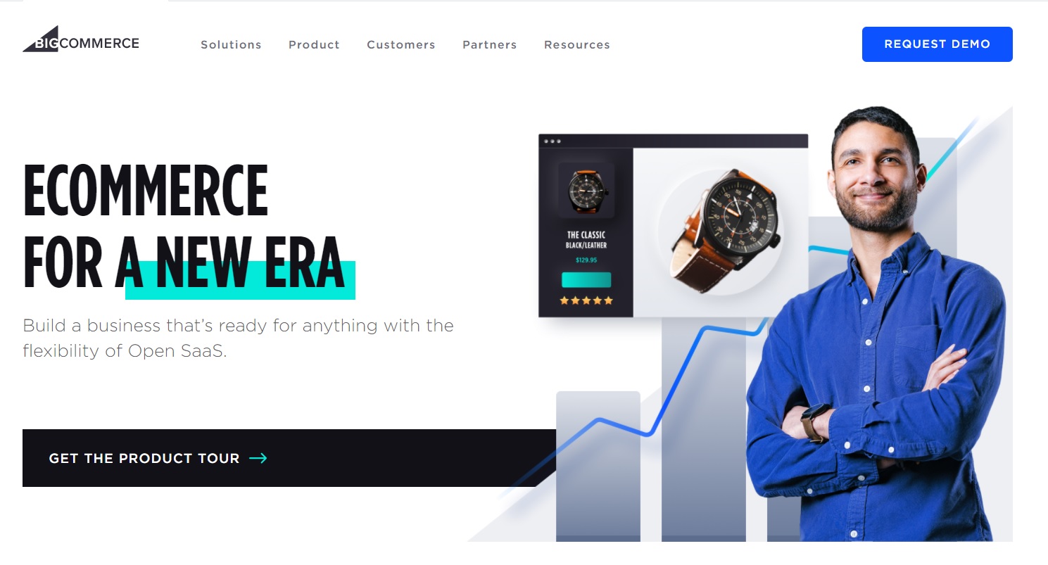 BigCommerce - Best eCommerce CMS Platform Website