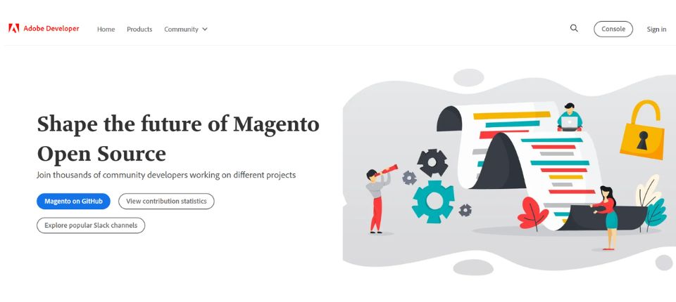 Magento open source